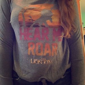 A Disney Lion King long sleeve shirt.